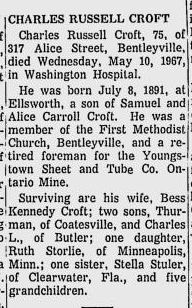 Charles Russell Croft